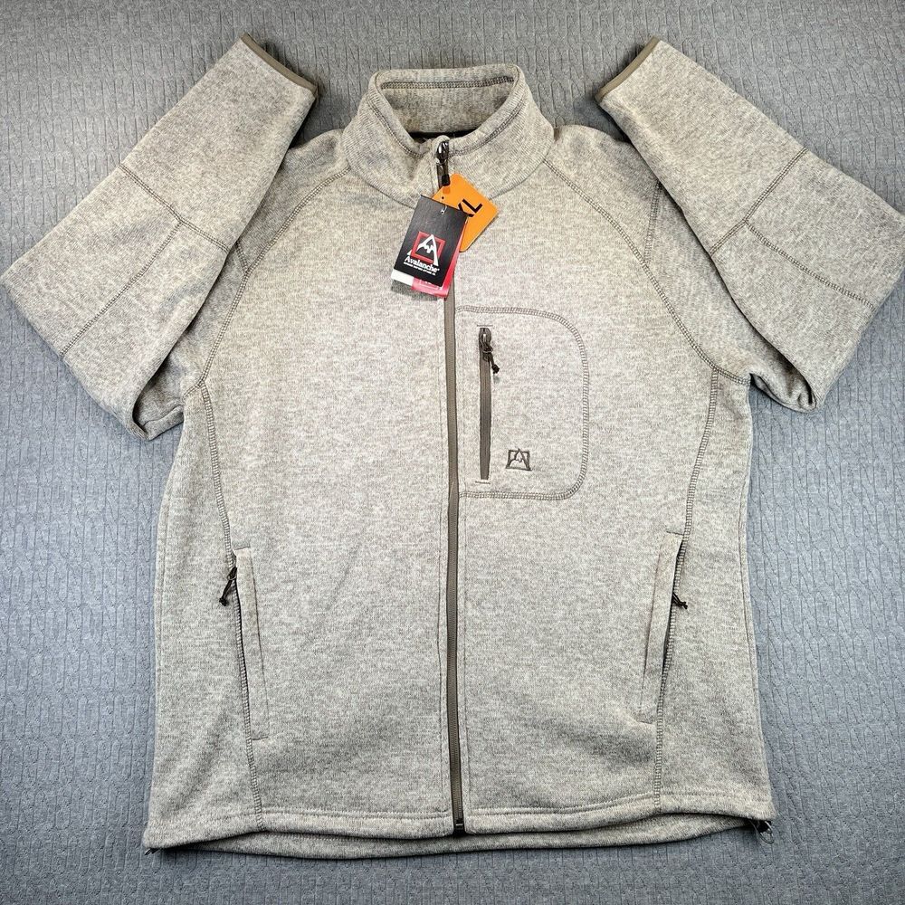 Avalanche‎ Outdoors New With Tags Mens (XXL) sweater  full zip blade collar fit